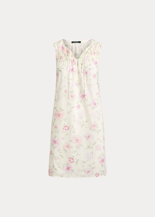 Pijamas Ralph Lauren Floral Algodão-Blend Mulher 79018-KHFS